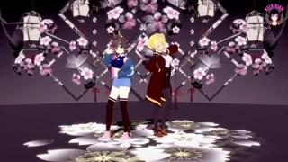 Raunchy Anime Foursomes with Orgasmic Asian Cartoon Sex