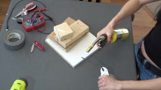 She builds a FUCK MACHINE A-Team style and fucks it to orgasm - 80's/90's Montage