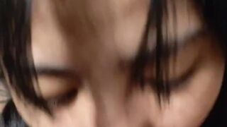 Asian girl squirts many times