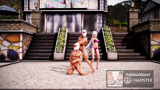 mmd r18 Haku Koshitantan public sex dance ahegao dildo ntr 3d asian cartoon