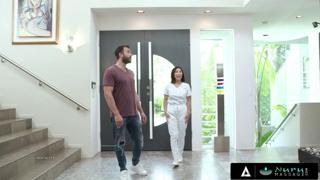 Slippery Seductress Nicole Doshi Goes Wild on a Massive Dildo's Wet Whore Wreckage