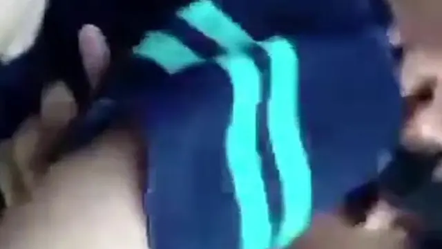 Indo cowo lucky creampie beauty girl park scene