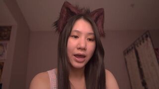 Cute Asian Kitty Cat Girl ASMR - Book of Habakkuk