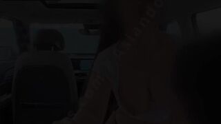 Sex at the beach front with car 발정난 국산 커플 해변가 카섹스