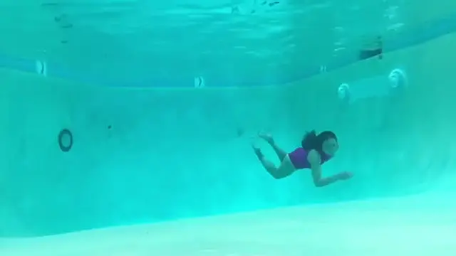 Asian Japanese Poolside Intimacy