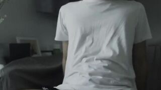 masturbation asian big black dick cum shot