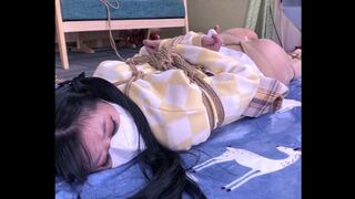 bondage orgasm with sex machine