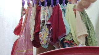 Panty collection of my neighbor
