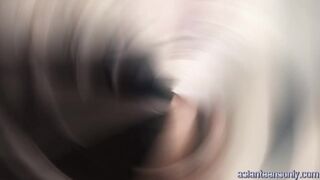 Too ugly old fart using his extremely big cock inside abnormally petite girl