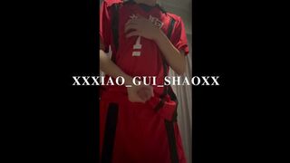 【BIG CUMLOAD + LOUD MOAN】Kuroo Tetsuro Haikyuu Cosplayer Masturbating, Moaning and Cum