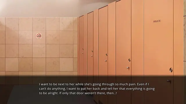 A Promise Best Left Unkept: The Girlfriend Got Caught By Her Boyfriend Sucking Dick In Male Toilet