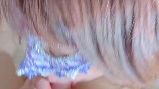 【人妻・不倫】欲求不満の人妻の激しいフェラチオ