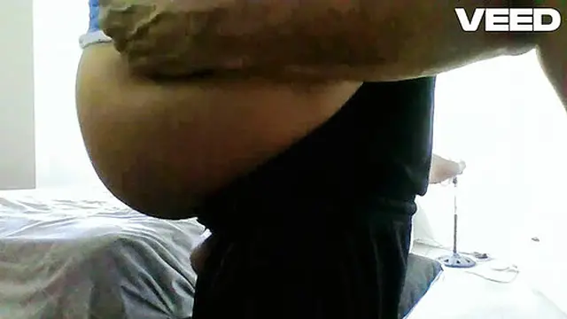 Slow motion seduction scene from a dirty TV show