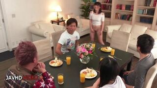 SHIOFUKY - Group Sex session featuring naughty Japanese girls craving Creampie pleasure and hot action Teen (Ayaka Haruyama, Rara Unno)