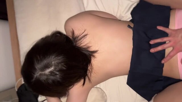 Japanese AV girl gets hamed in cosplay costume