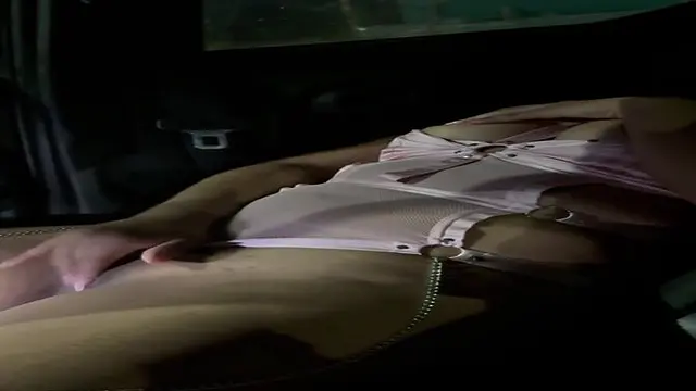 Llega caliente de la fiesta follada en el carro